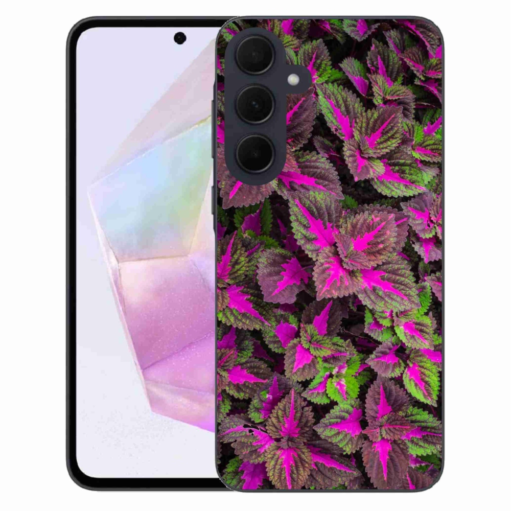 Gél borító mmCase Samsung Galaxy A35 5G - virágok 10