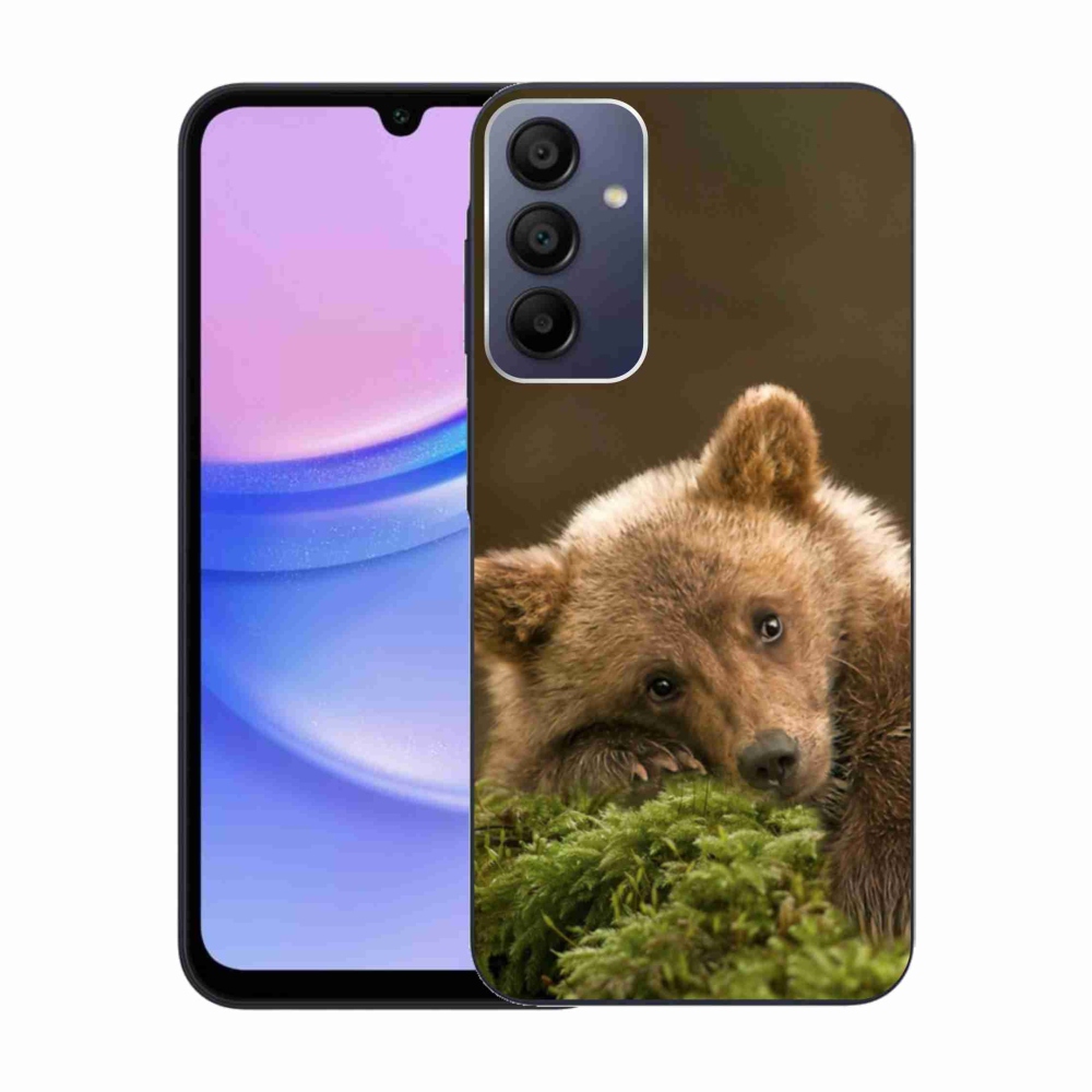 Gél védőburkolat mmCase Samsung Galaxy A15 4G/5G - medve