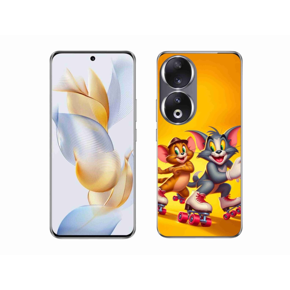 Zselés borítás mmCase a Honor 90-hez - tom and jerry