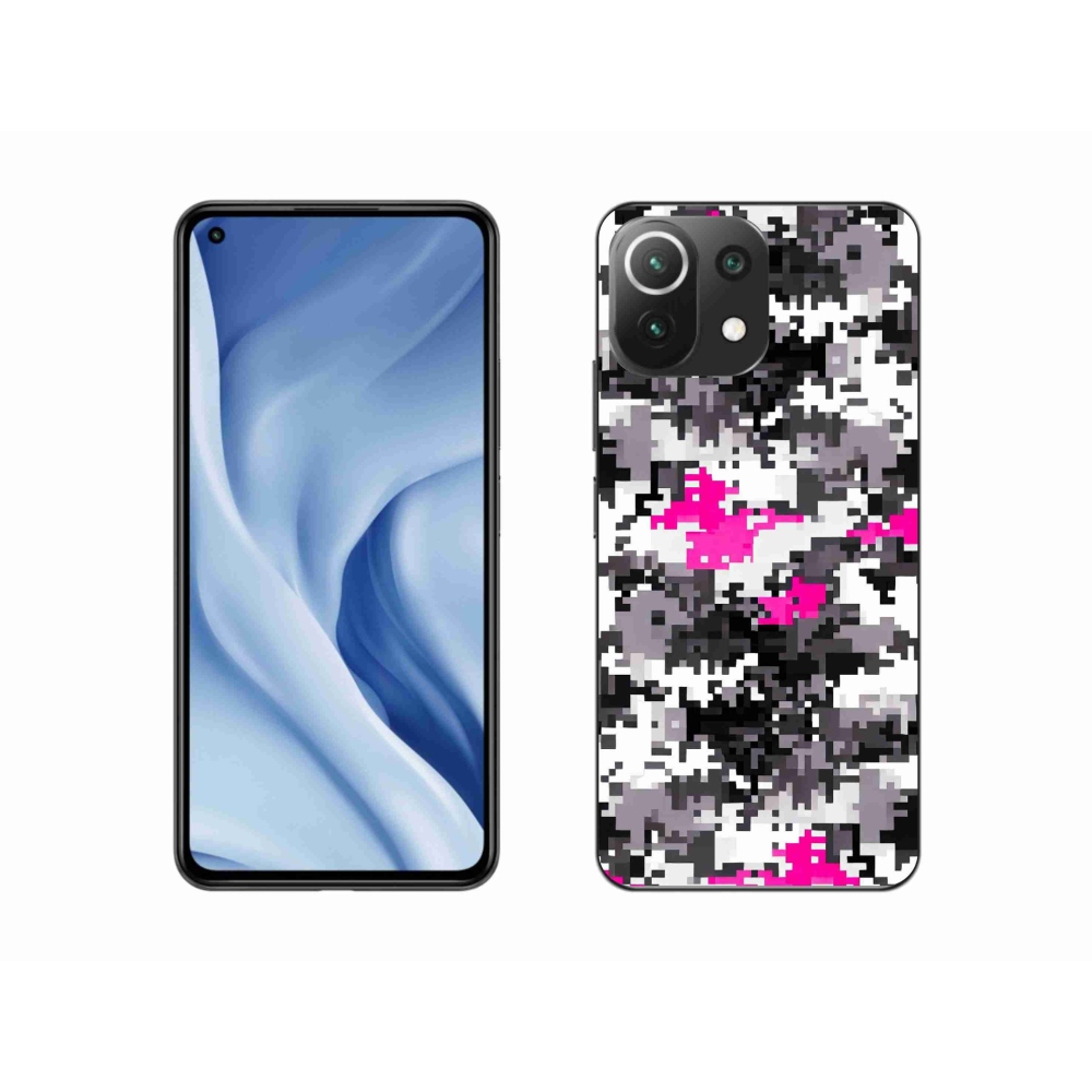 Gél borítás mmCase a Xiaomi Mi 11 Lite 4G/5G-hez - terepszínű minta 4