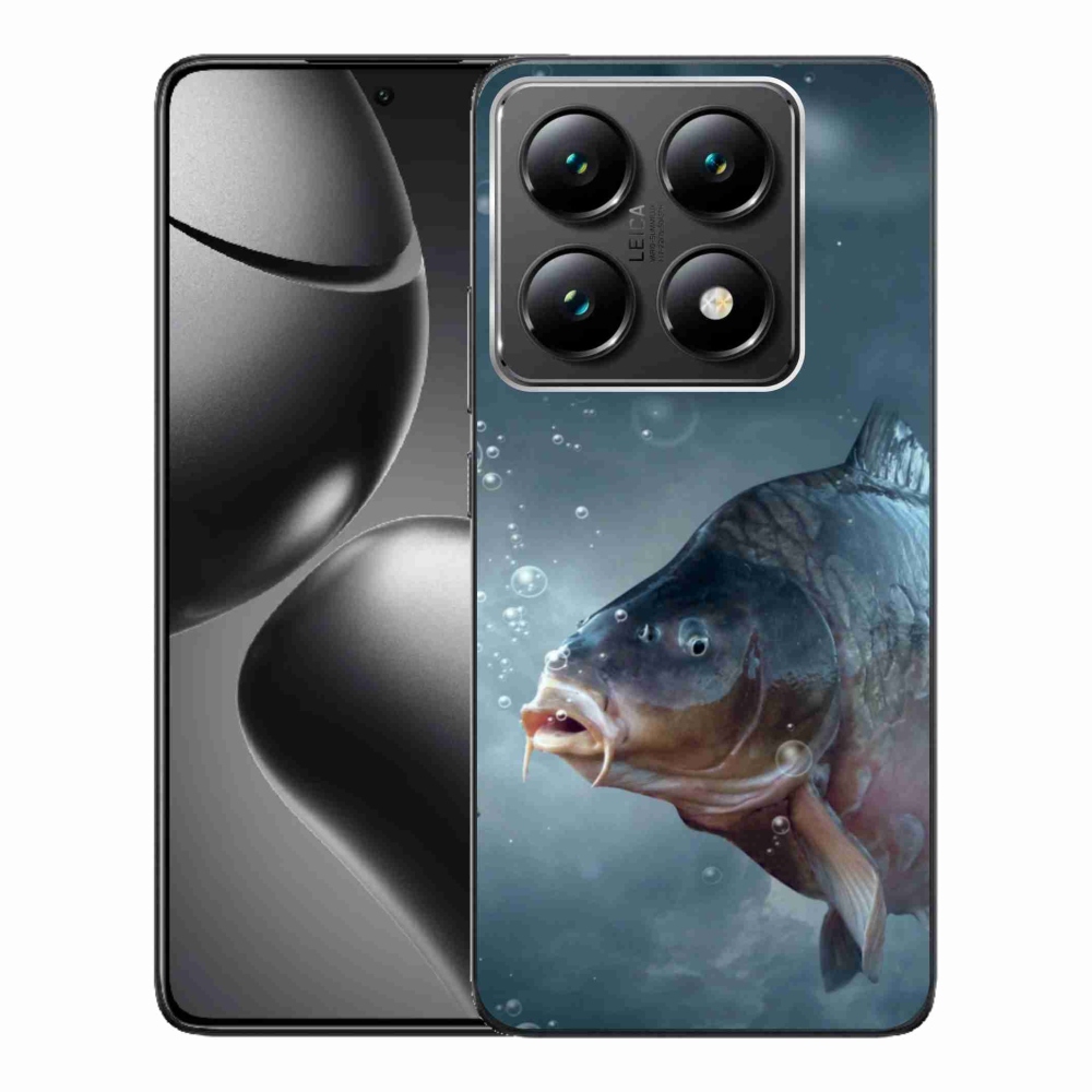 Gél borítás mmCase a Xiaomi 14T Pro számára - ponty és buborékok