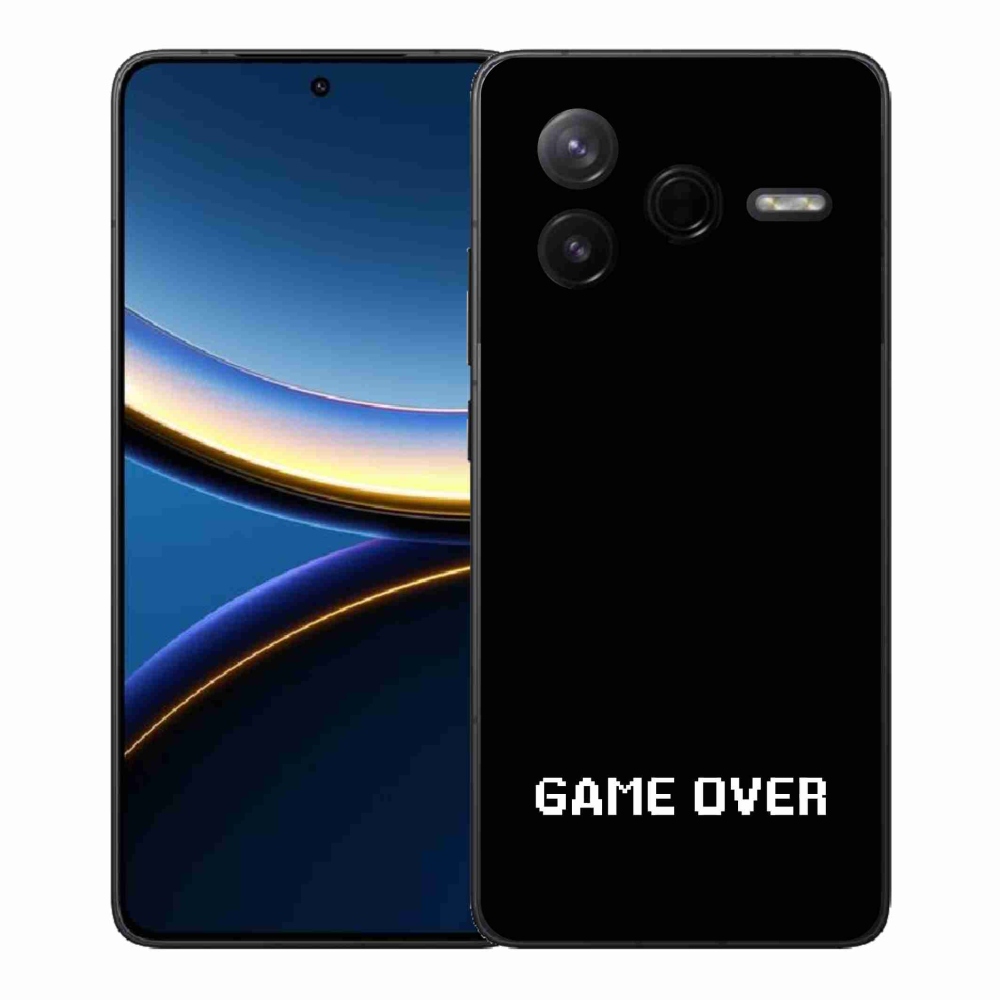 Gél borítás mmCase a Xiaomi Poco F7 Pro számára - játék fekete háttérrel