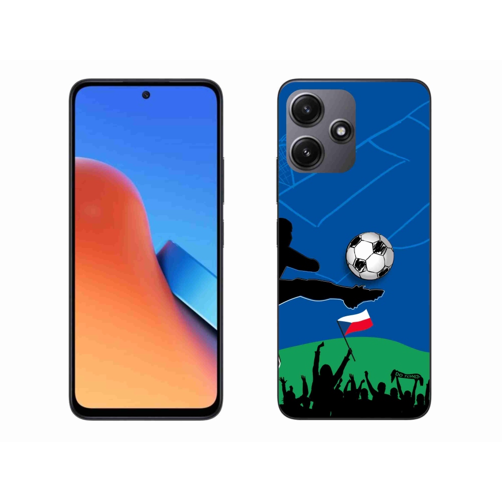 Gél borítás mmCase a Xiaomi Redmi 12 5G-hez - futballszurkolóknak