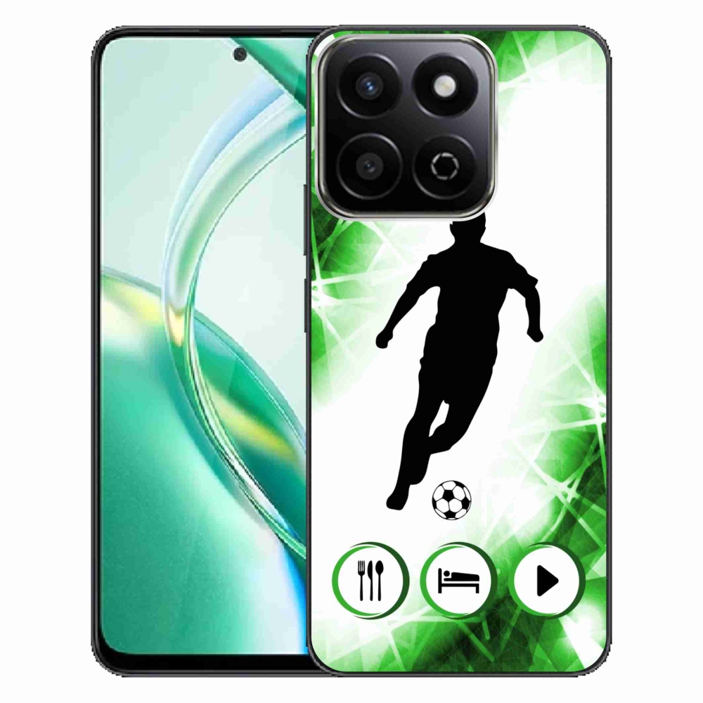 Zselés borítás mmCase a Honor 200 Smart 5G számára - focista