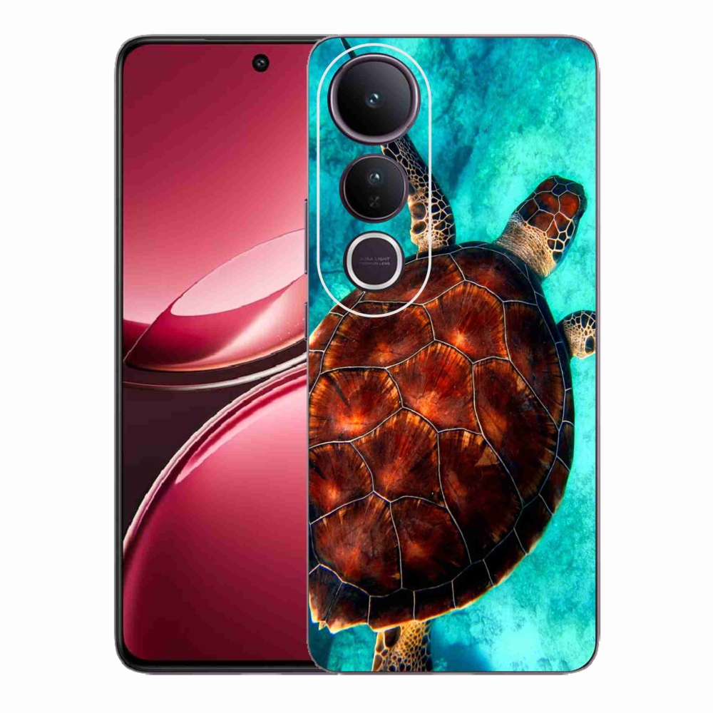 Gél borítás mmCase a Vivo V50 Lite 4G/5G készülékhez - teknősbéka