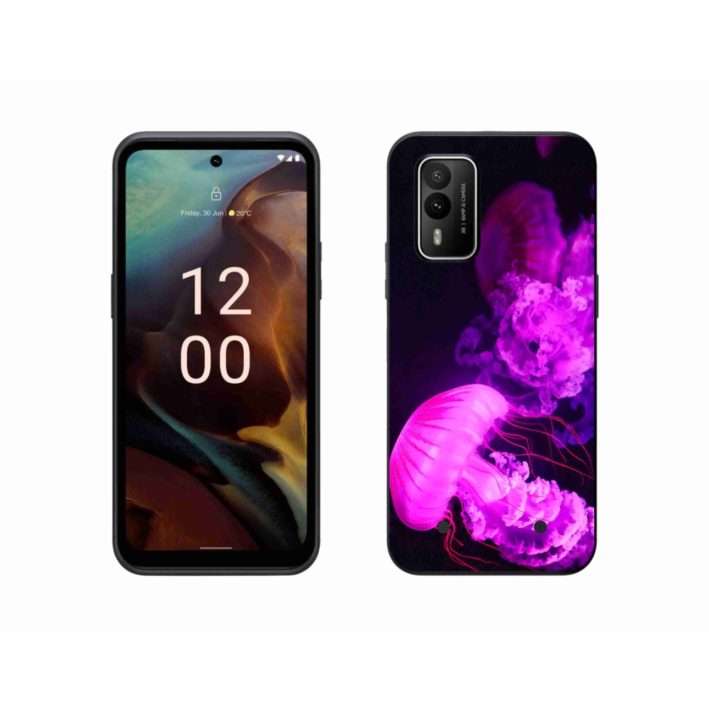 Zselés borítás mmCase a Nokia XR21 készülékhez - medúza 1