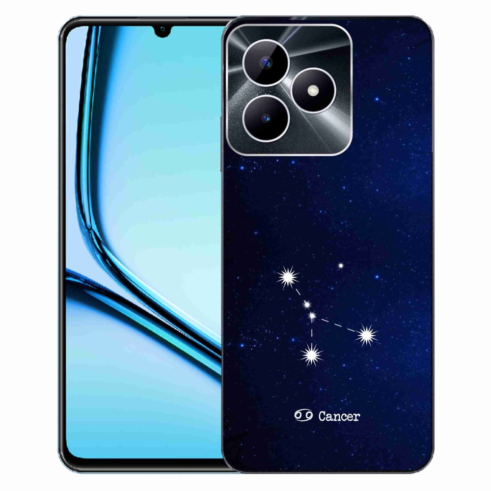 Zselés borító mmCase a Realme Note 50 készülékhez - konstelláció Rák