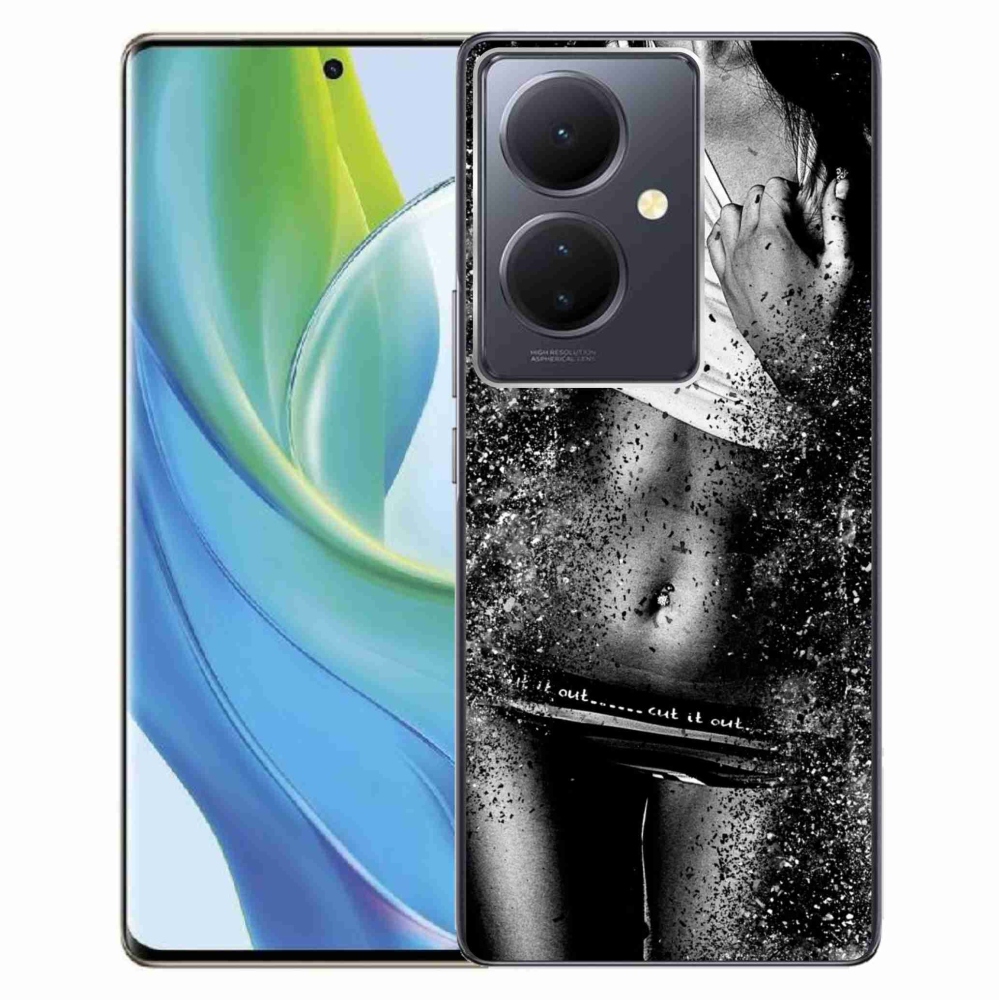 Gél borító mmCase a Vivo V29 Lite 5G-hez - szexi nő 1