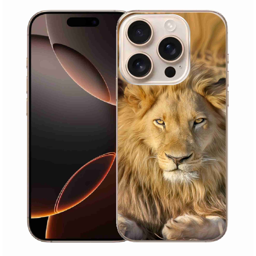 Zselés borítás mmCase iPhone 16 Pro Max készülékhez - Lion 2