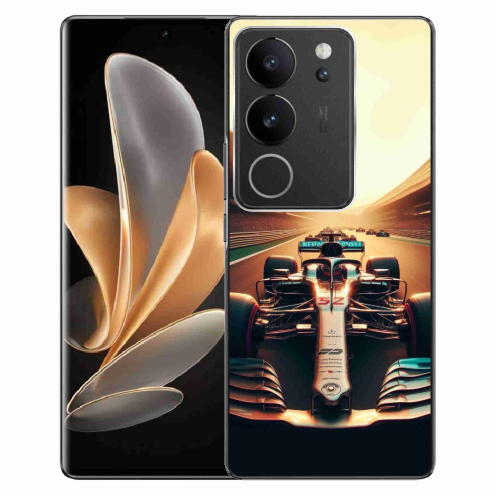 Zselés borítás mmCase a Vivo V29 5G készülékhez - formula 1