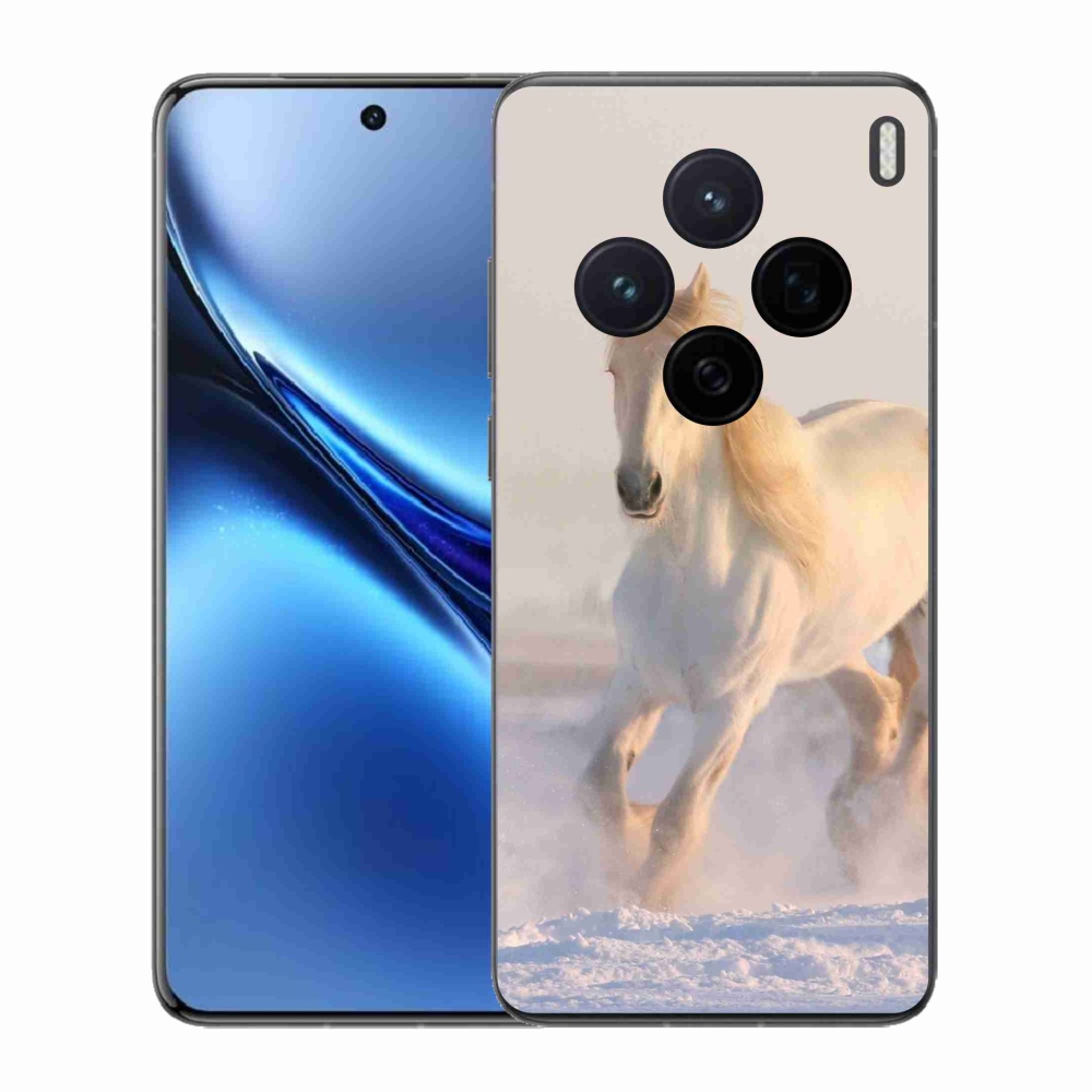 Zselés borítás mmCase a Vivo X200 5G-hez - ló a hóban