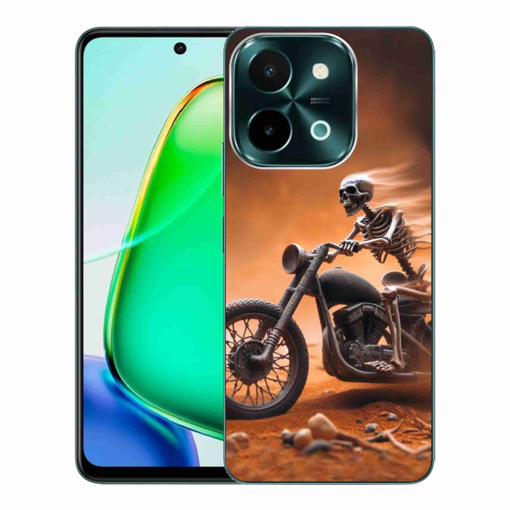 Gél borítás mmCase a Vivo Y28-hoz - motorkerékpár váza