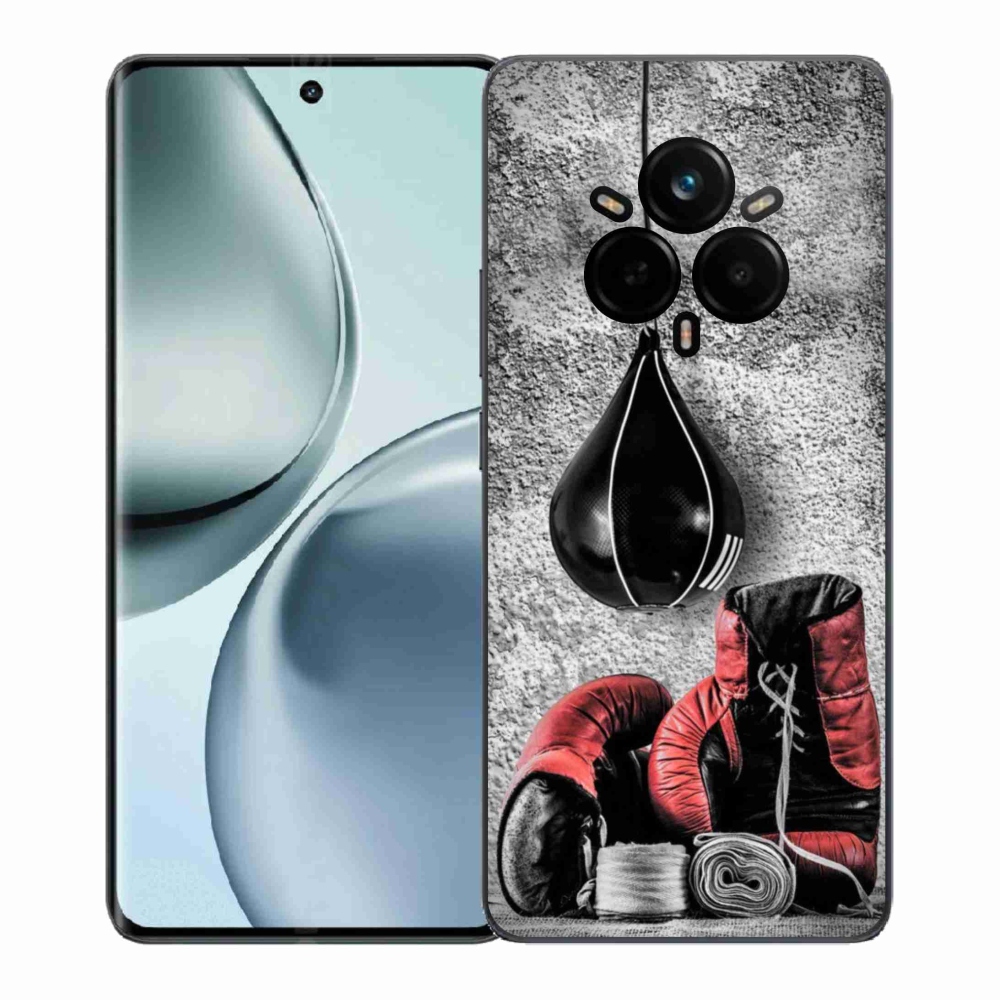 Zselés borítás mmCase a Realme 14 Pro+ 5G számára - bokszzsák és kesztyűk