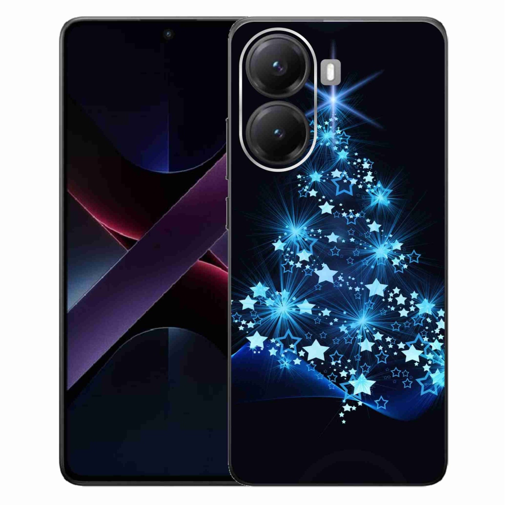 Gél borítás mmCase a Xiaomi Poco X7 Pro 5G számára - karácsonyfa