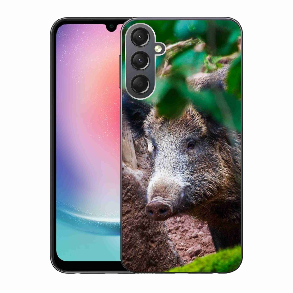 Gél borítás mmCase Samsung Galaxy A24 készülékhez - vaddisznó