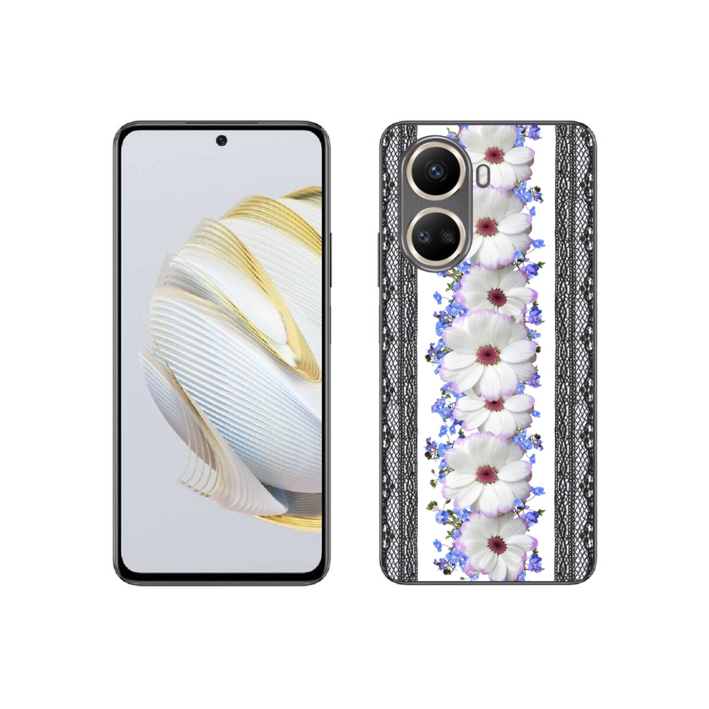 Gél borító mmCase a Huawei Nova 10 SE számára - virágok 8