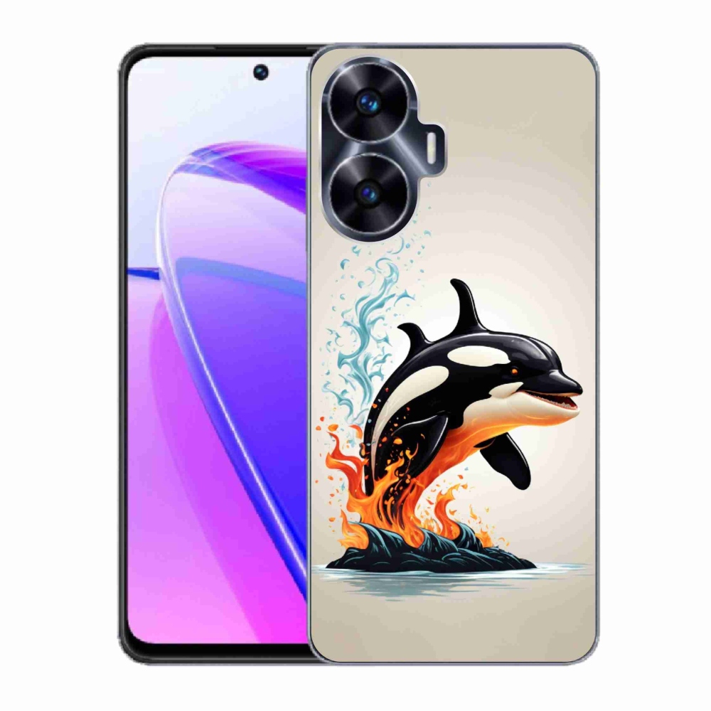 Zselés borítás mmCase a Realme C55 készülékhez - orca