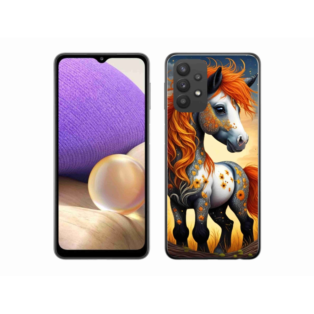 Zselés borítás mmCase Samsung Galaxy A32 5G - színes póni