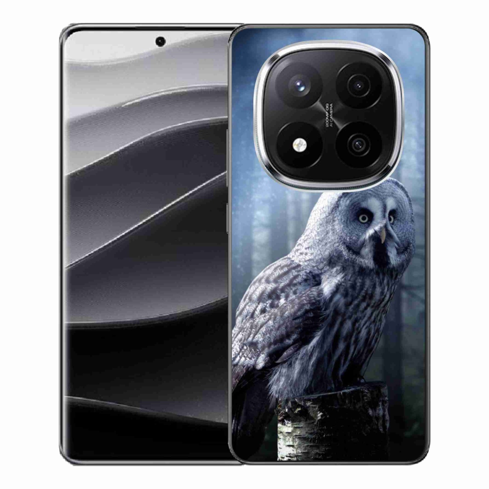 Gél borítás mmCase a Xiaomi Redmi Note 14 Pro+ 5G számára - bagoly