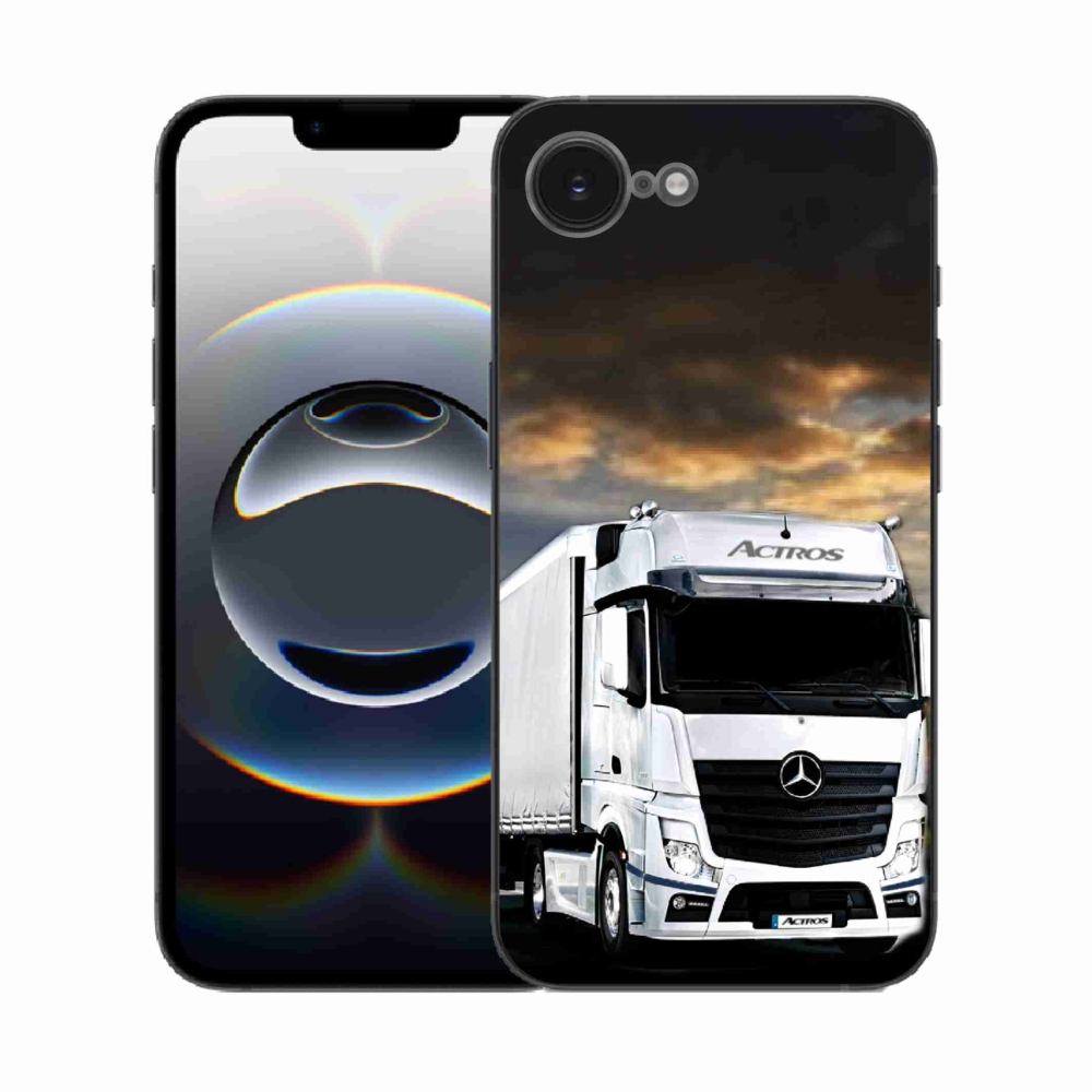 Gél borítás mmCase iPhone 16e készülékhez - teherautó