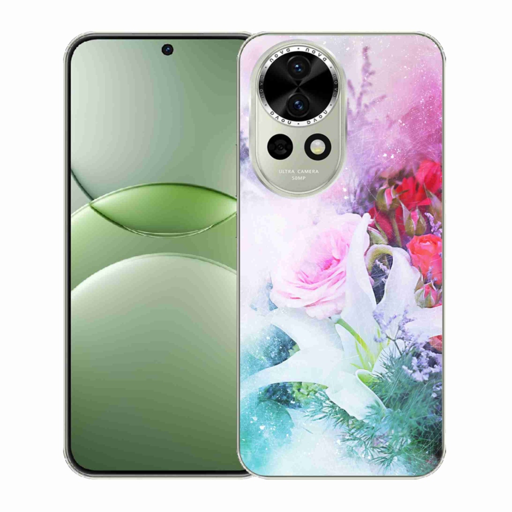 Gél borítás mmCase a Huawei Nova 13 5G készülékhez - virág 4