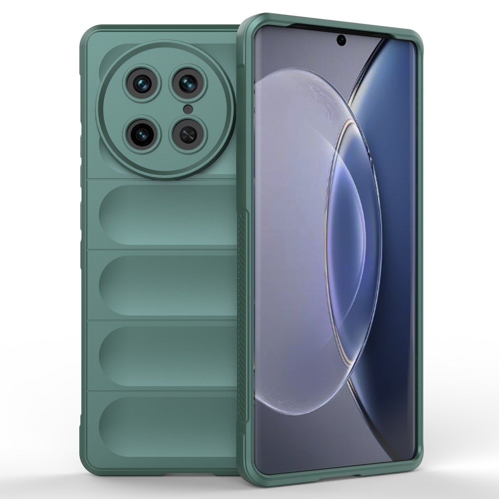 Rugg tartós zselés tok a Vivo X90 Pro készülékhez - zöld