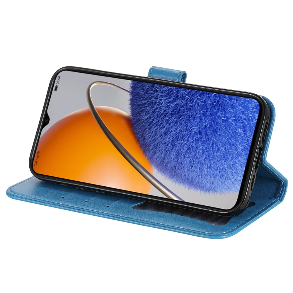 Mandala könyvtáska Huawei Nova Y61-hez - kék