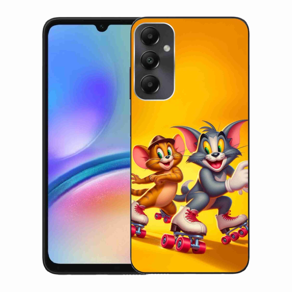 Zselés borítás mmCase Samsung Galaxy A05s készülékhez - tom and jerry
