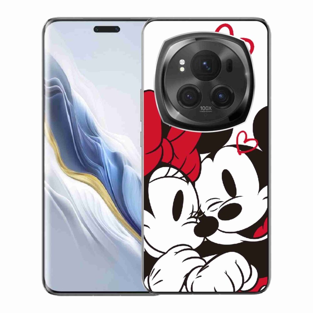 Zselés borítás mmCase a Honor Magic 6 Pro 5G készülékhez - minnie és mickey