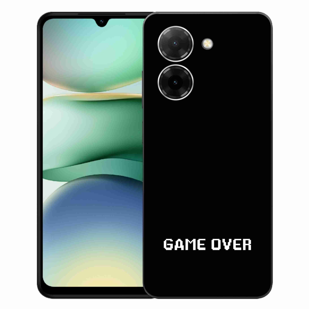 Gél borító mmCase a Xiaomi Redmi A5 (171.7x77.8x8.3mm) - játék fekete háttérrel