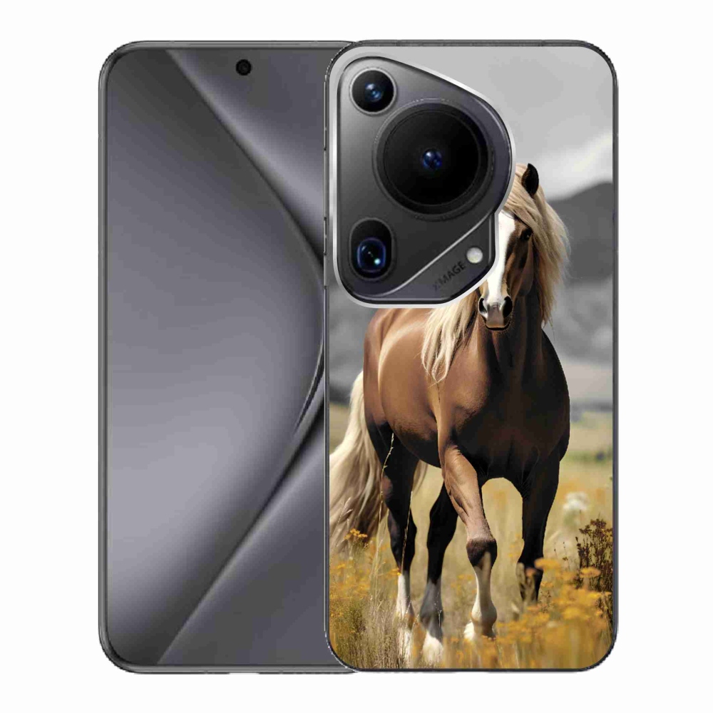 Zselés tok mmCase a Huawei Pura 70 Ultra - barna ló 1
