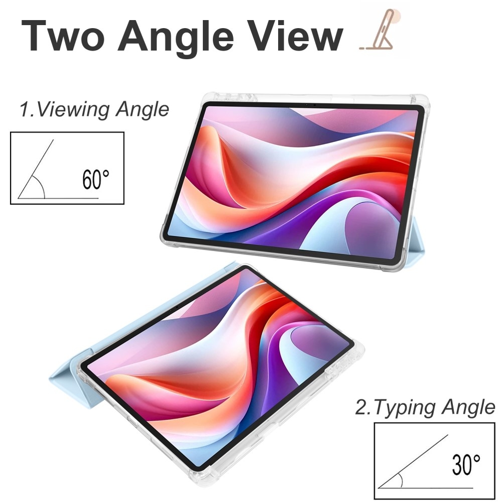 Ügyes záró tok Lenovo Tab M11/Tab K11 - világoskék