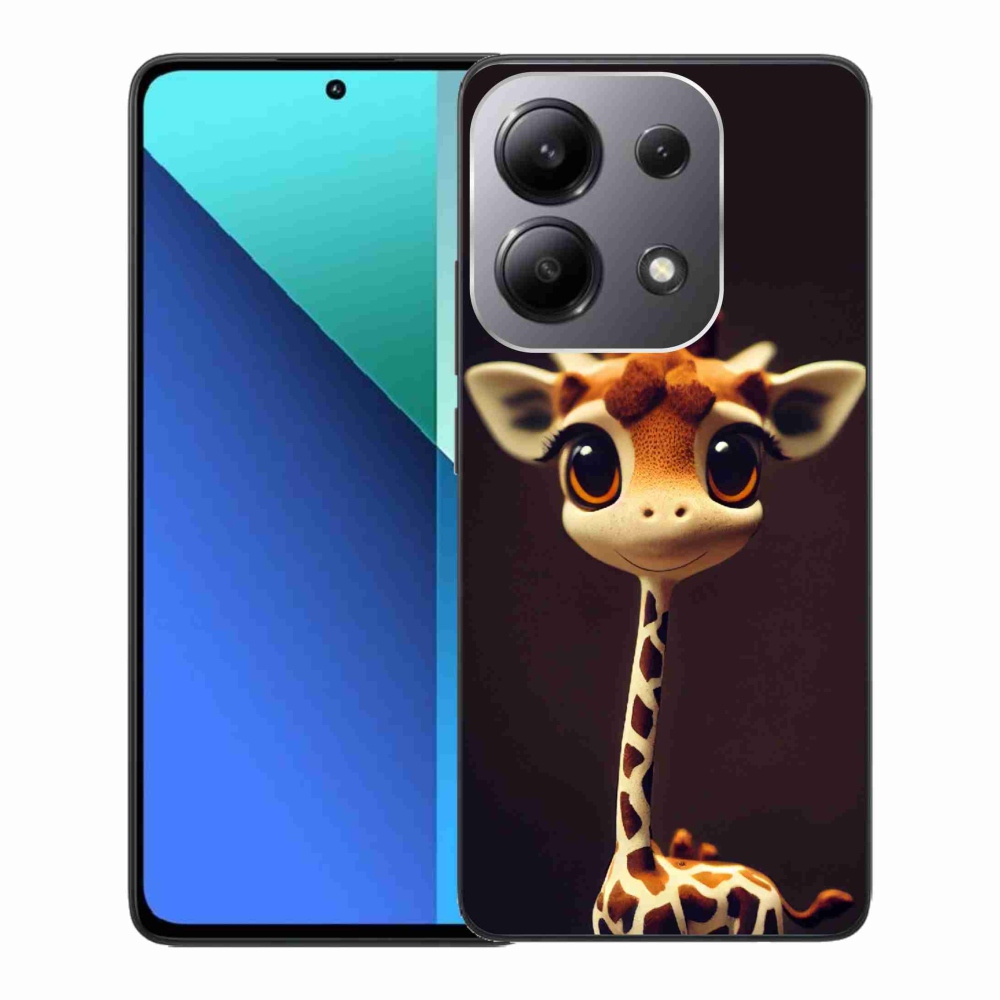 Gél borítás mmCase a Xiaomi Redmi Note 13-hoz - kis zsiráf