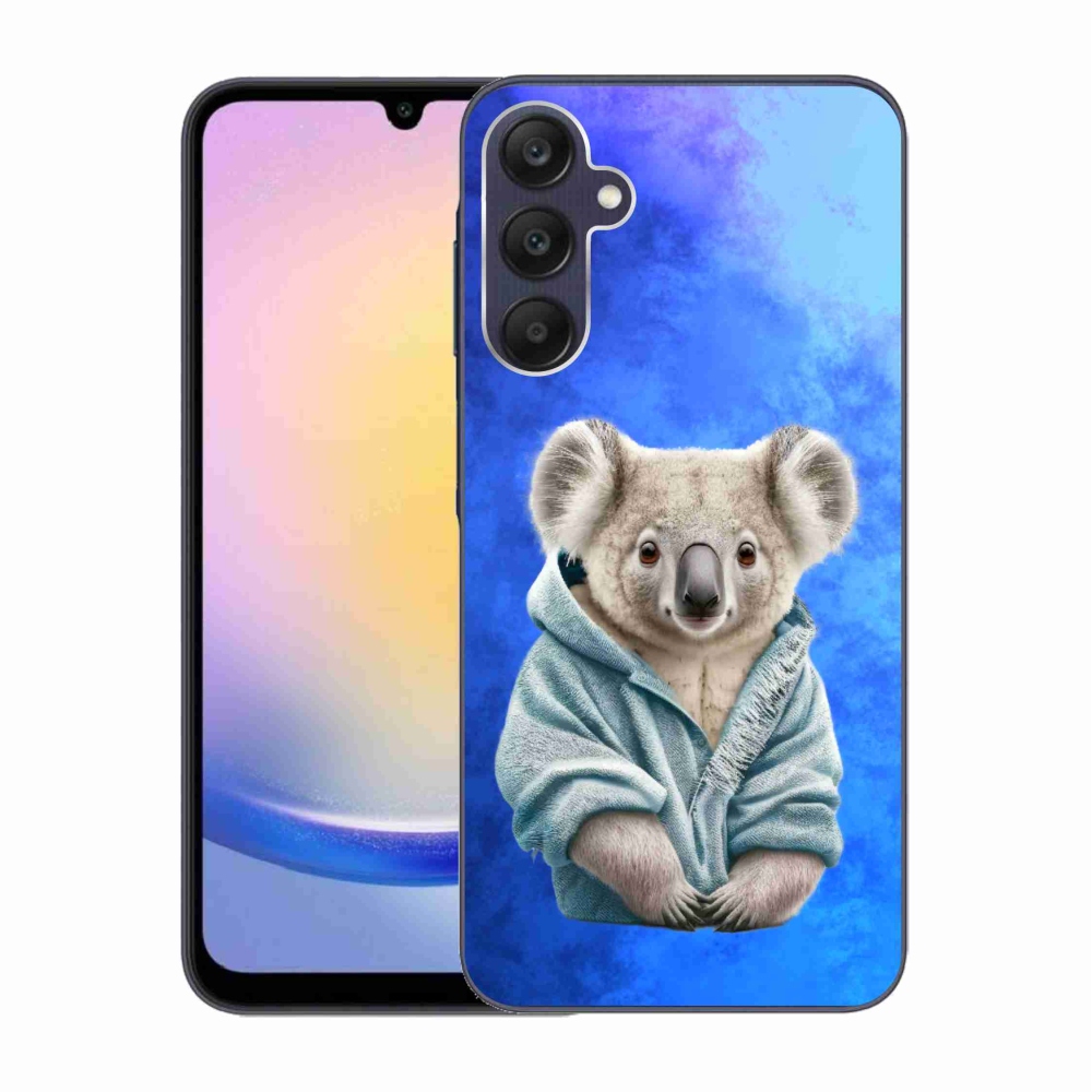 Zselés borítás mmCase Samsung Galaxy A25 5G - koala pulóverben