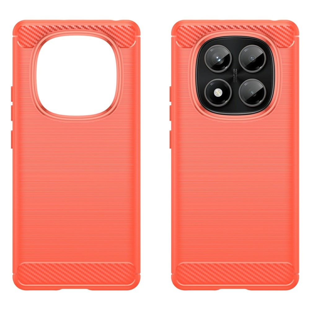 Szénálló zselés tok Xiaomi Redmi Note 14 Pro - piros