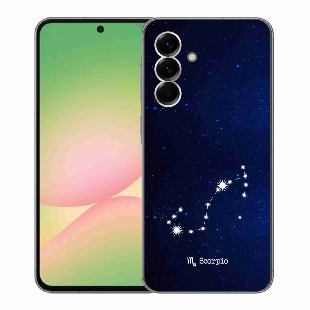 Gél borítás mmCase Samsung Galaxy A56 5G - Skorpió csillagképhez