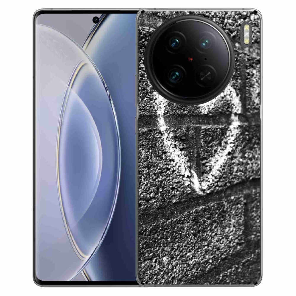 Gél borítás mmCase a Vivo X90 Pro-n - szív a falon