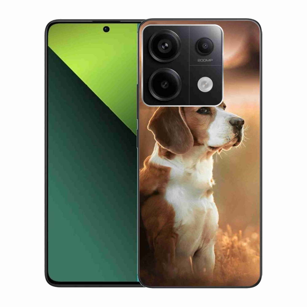 Zselés borítás mmCase a Xiaomi Redmi Note 13 Pro 5G/Poco X6 5G számára - bézs színű