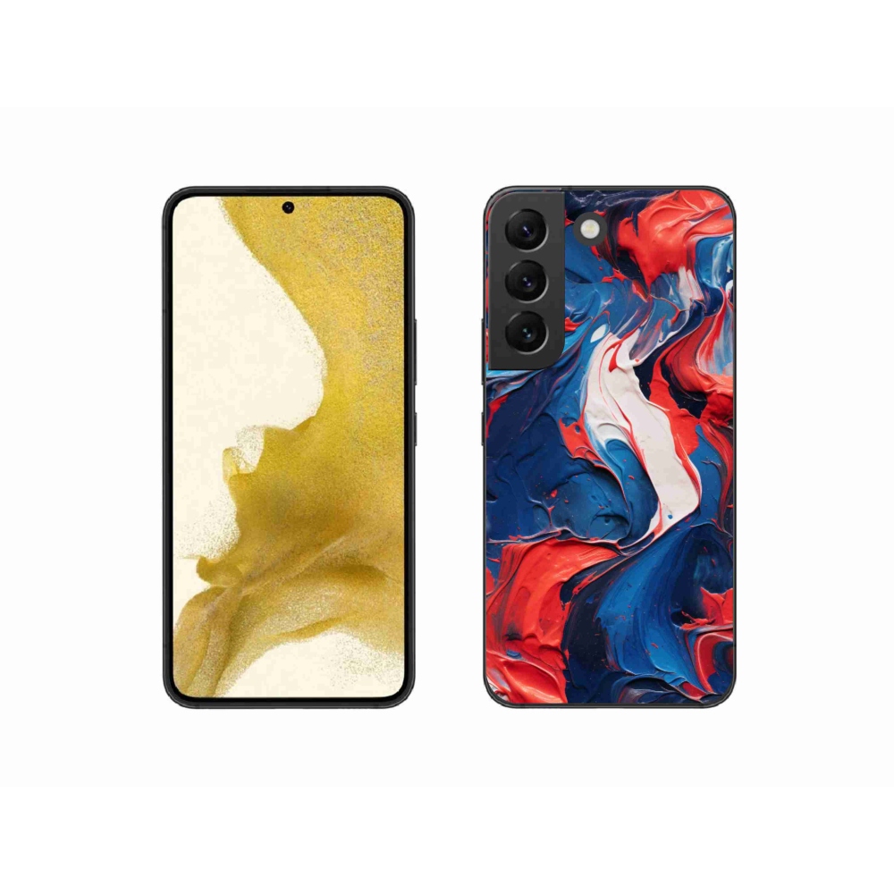 Gél borítás mmCase Samsung Galaxy S22 5G - absztrakt motívum 7