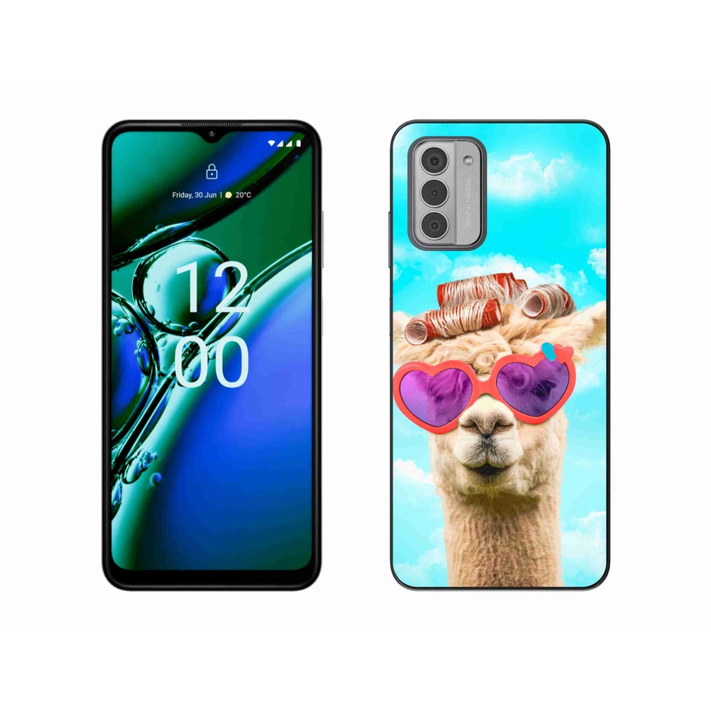 Zselés borítás mmCase a Nokia G42 készülékhez - szemüveges láma