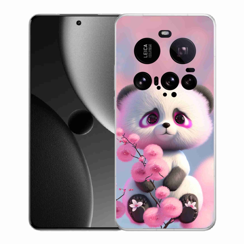 Gél borító mmCase a Xiaomi 15 Ultra - aranyos panda 1