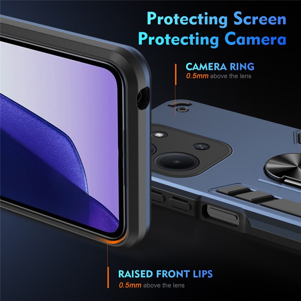 Defend tartós borító Xiaomi Redmi 15C 4G (171mm)/Poco C85 4G (171mm) - kék