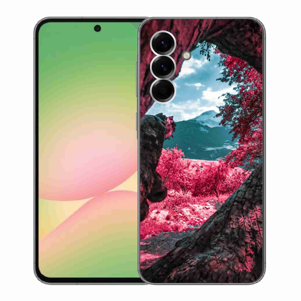 Gél borítás mmCase Samsung Galaxy A56 5G - hegyi kilátás