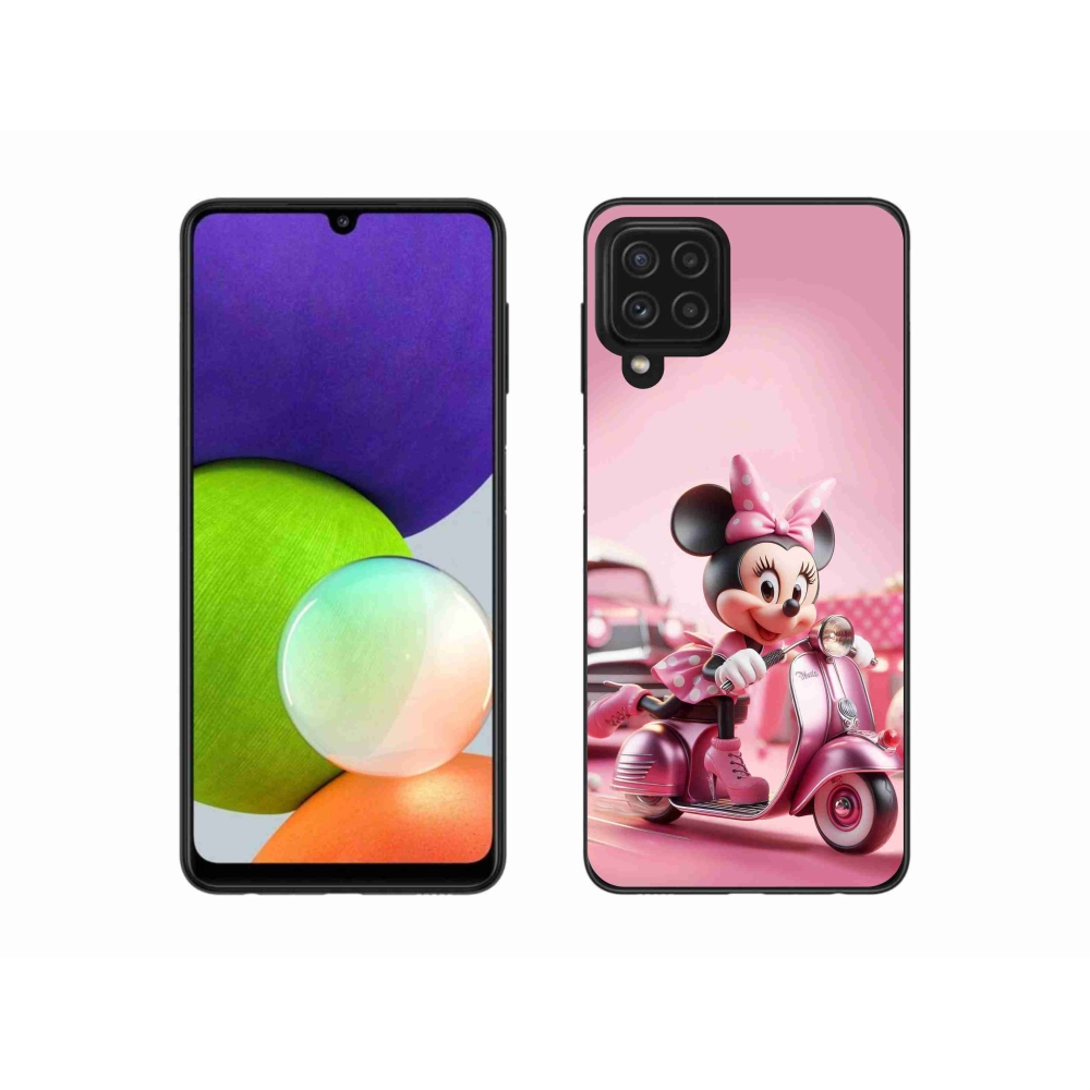 Gél védőburkolat mmCase Samsung Galaxy A22 4G - minnie 1