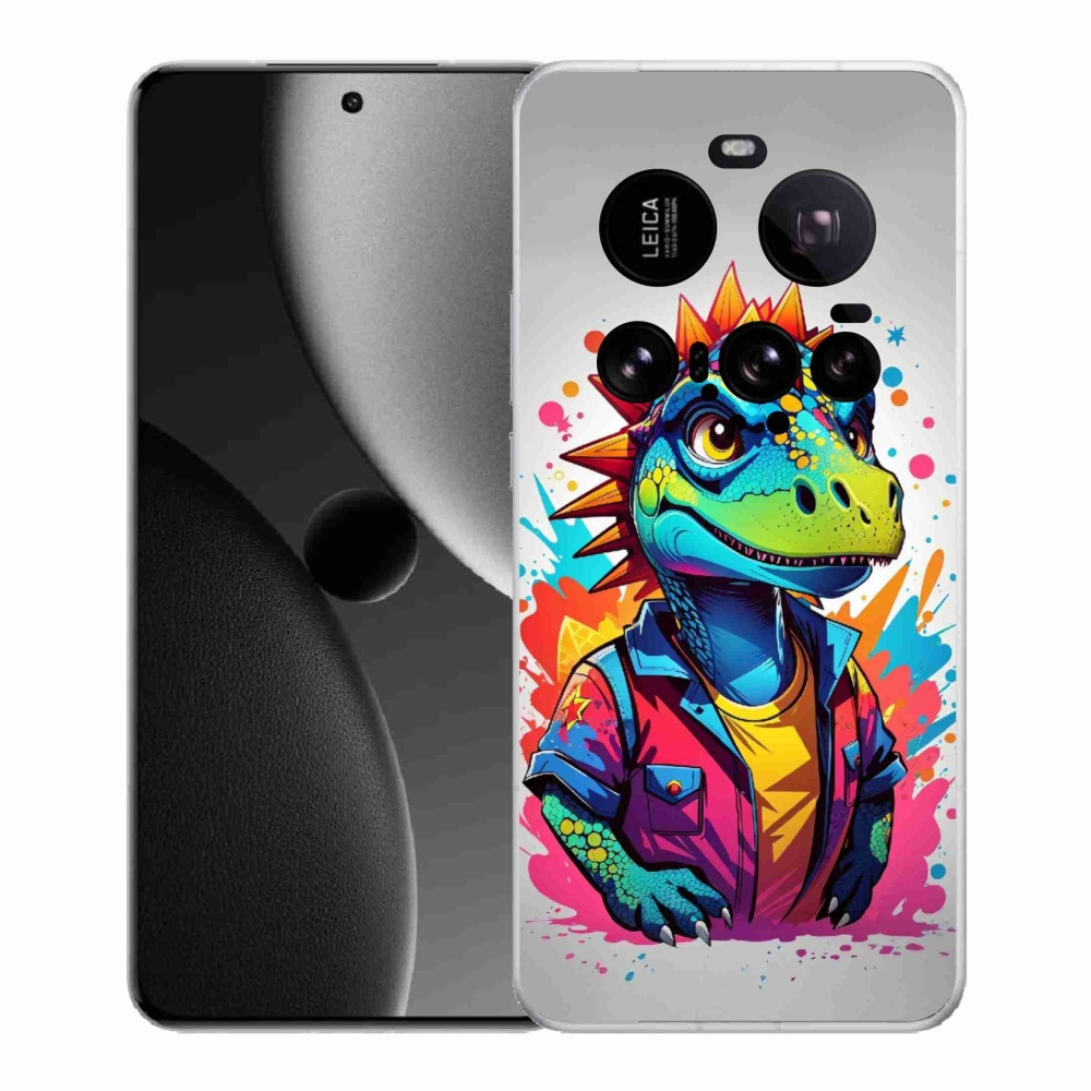 Gél borítás mmCase a Xiaomi 15 Ultra - színes dinoszauruszhoz