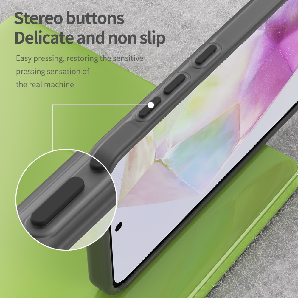 Candys matt zselés tok Samsung Galaxy A36 5G/A56 5G - fekete színben