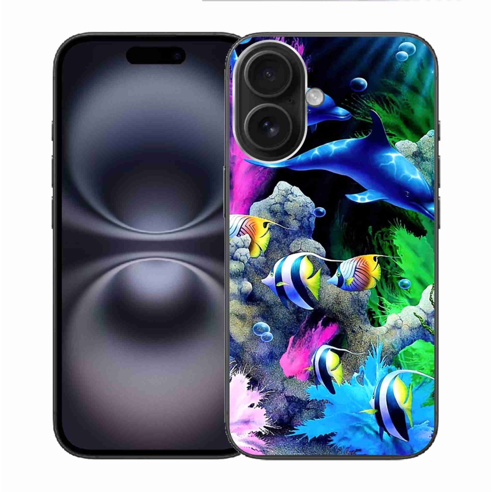 Gél tok mmCase iPhone 16 készülékhez - Sea World