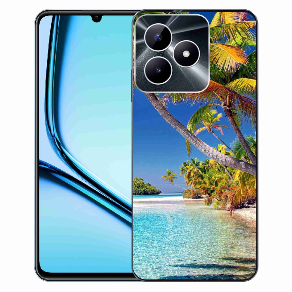 Gél tok mmCase a Realme Note 50 készülékhez - tengerparti strand