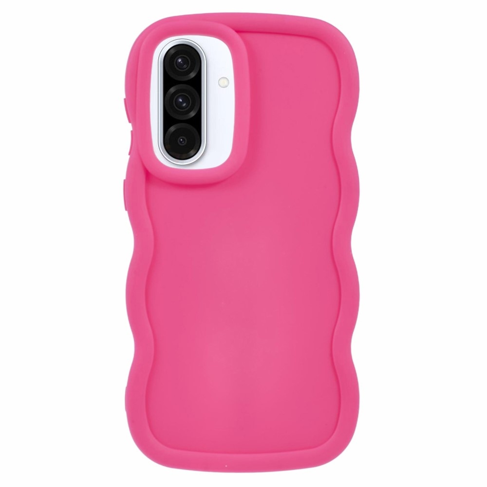 Hullám tartós zselés tok Samsung Galaxy A36 5G/A56 5G - rózsaszínű