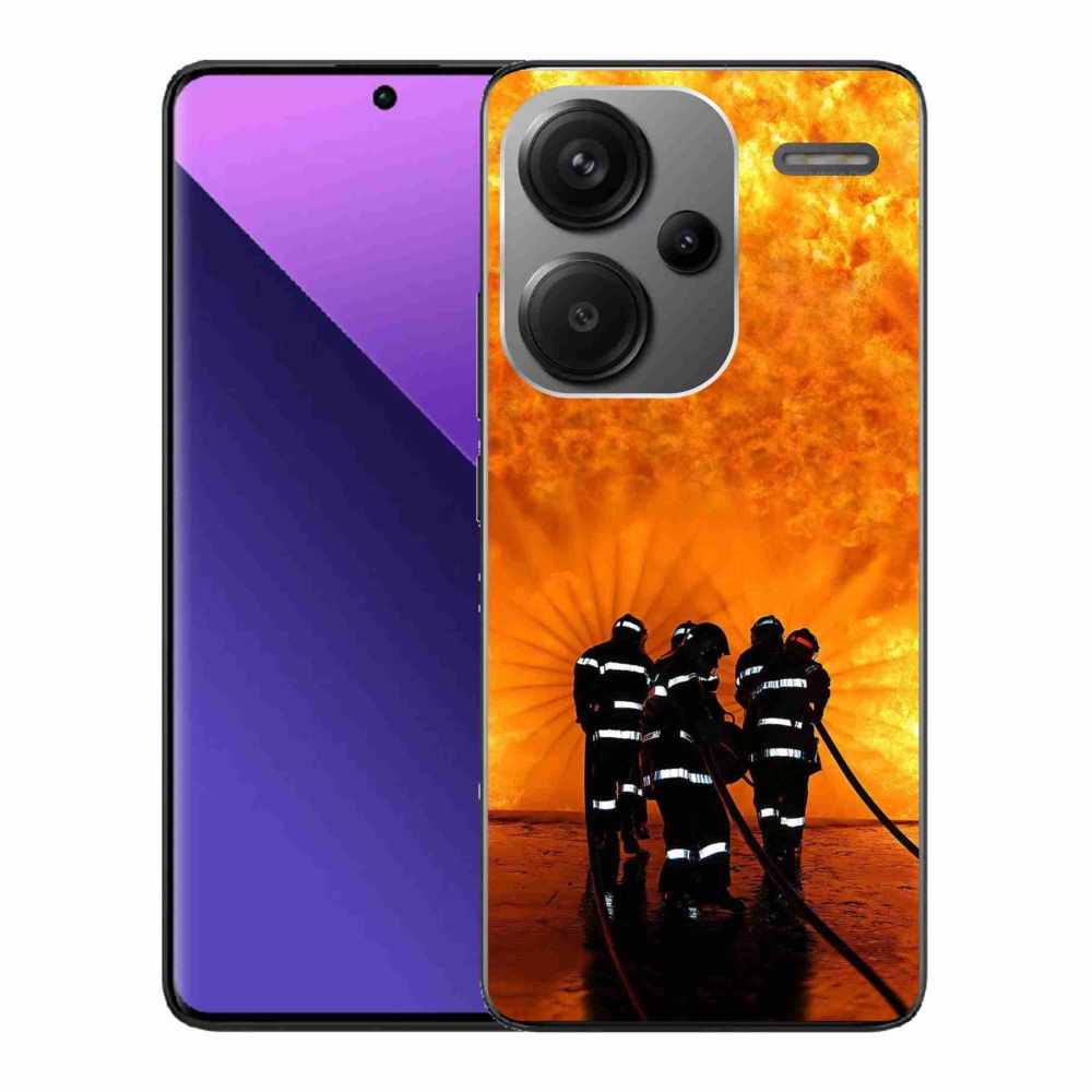 Gél borítás mmCase a Xiaomi Redmi Note 13 Pro+ 5G - tűz